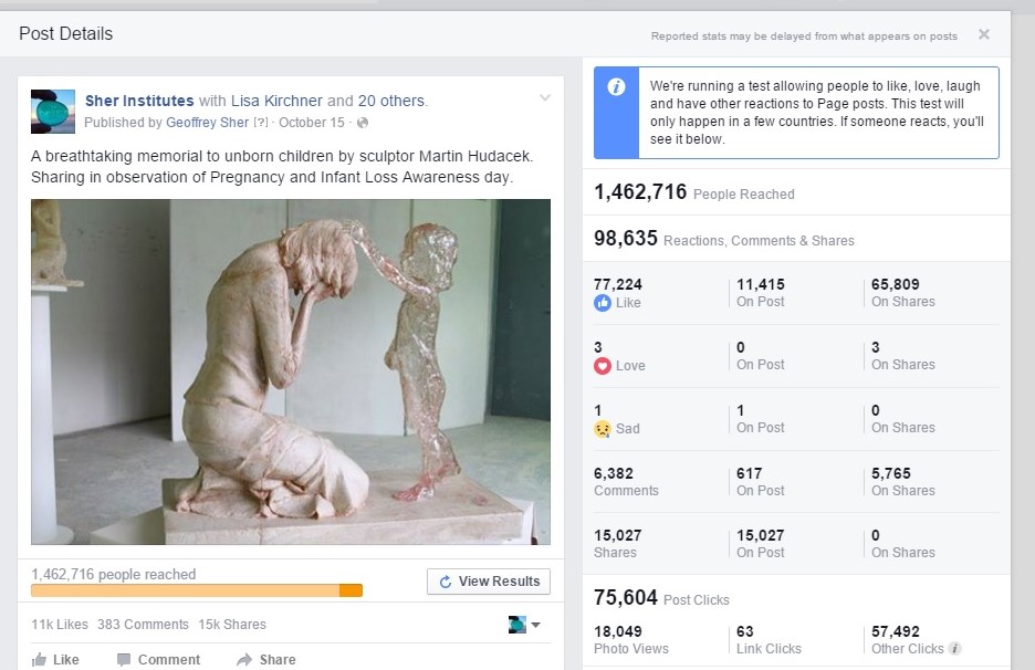 FB Post 1 million Sculpture Mother and Child (2)